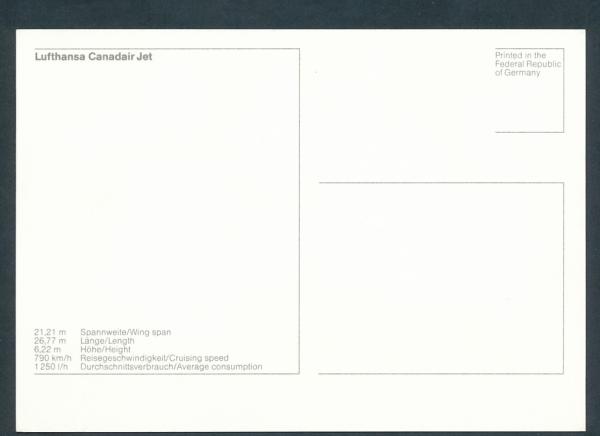 Lufhansa Canadair Jet,